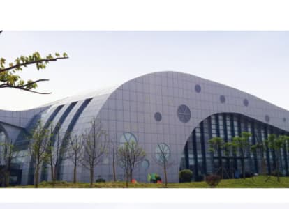 吴江会议中心外景网架工程